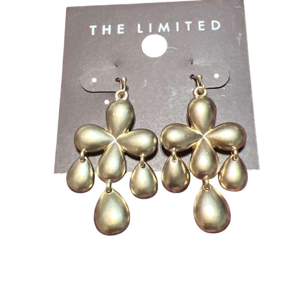 The Limited Dangle Gold Tone Earrings